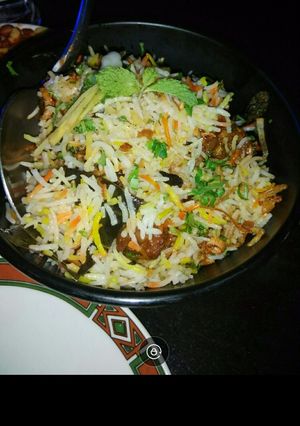 A picture of Chicken Chaw Biryani.