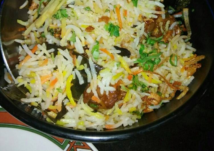 Easy Way to Prepare Super Quick Chicken Chaw Biryani