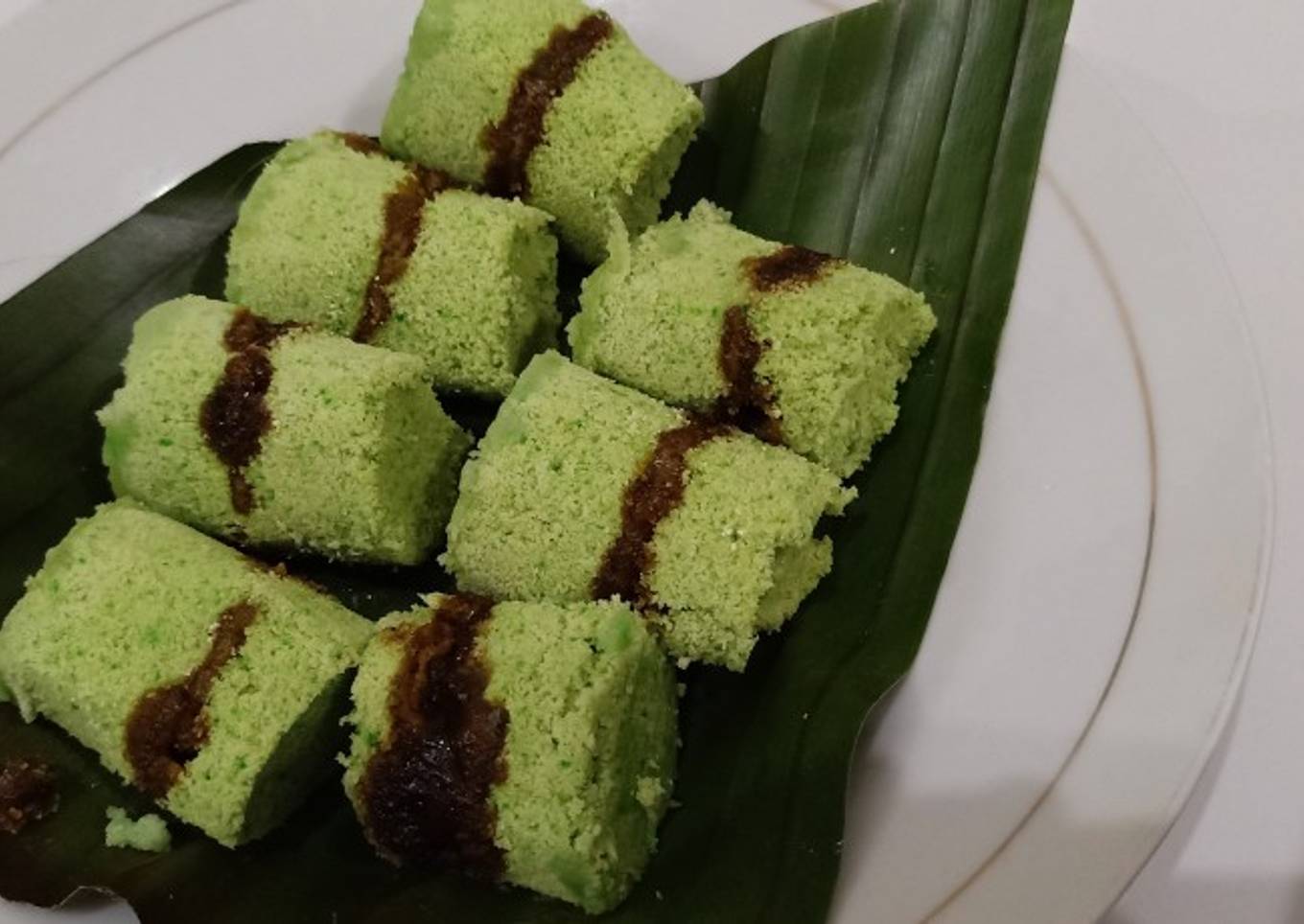 Kue putu sederhana