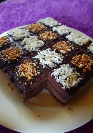 Foto resep Brownis kukus super nyoklat favorit keluarga