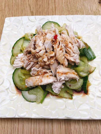 Simple Way Make Recipe Chicken cucumber and celery salad that is Delicious, Addictive}