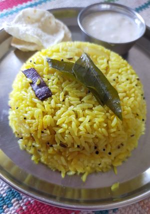 A picture of Masala Rice.