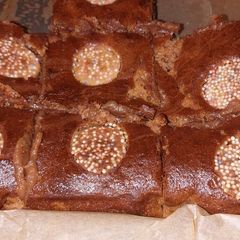 A picture of Condensed milk fudge brownies.