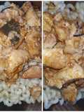 Fusile con salsa de pollo