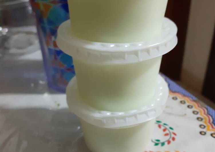 Melon Silky Puding