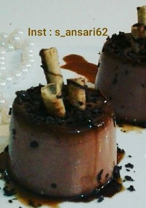 عکسی از دستور کرم شکلات