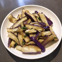A picture of Steamed Eggplant.