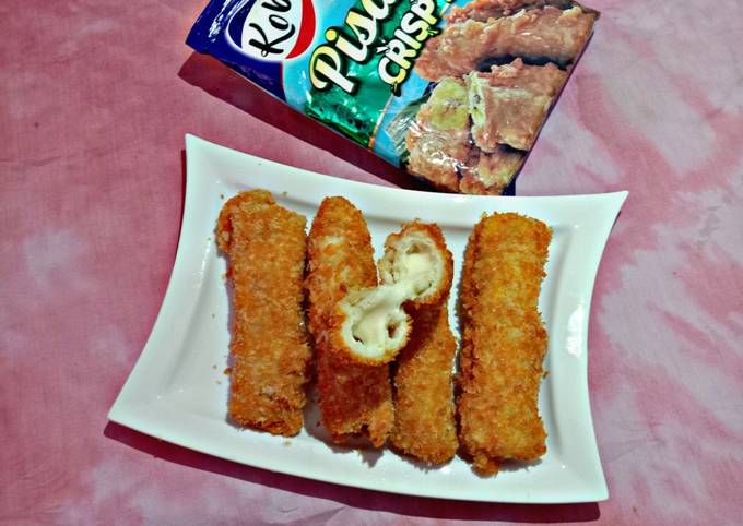 Ini dia! Resep bikin Roti Goreng Isi Mozarella  nagih banget