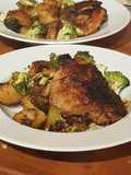 Honey Mustard Chicken Skillet Bake