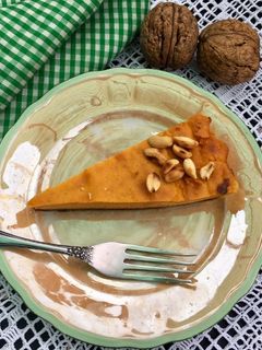 Sütőtök pite recept fotója