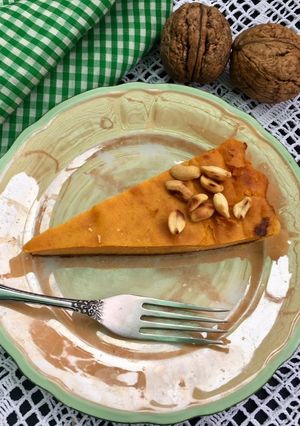 Sütőtök pite recept fotója