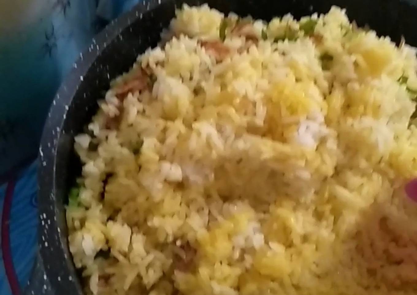 Nasi Briyani daging ayam