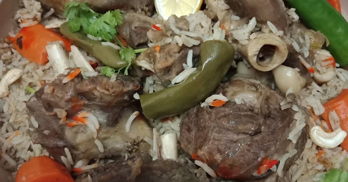 Resipi Nasi Arab Lamb Shanks oleh Dunia Hanya Sementara Fy Cookpad