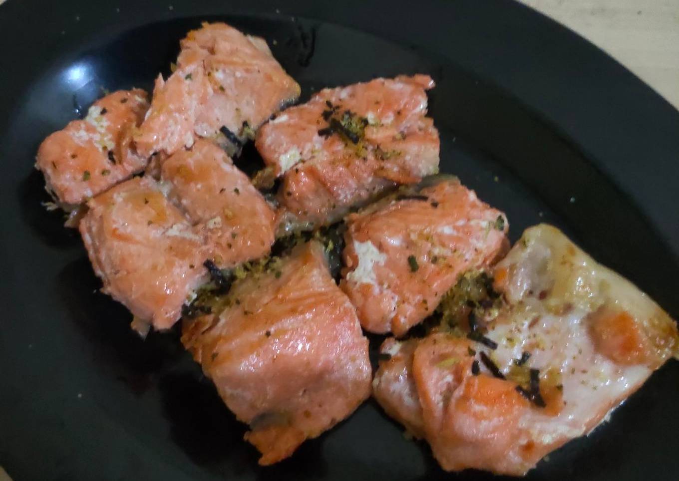 Salmon Goreng Simple