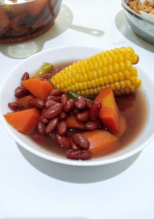 Foto resep Sop Kacang Merah (Vegetarian)
