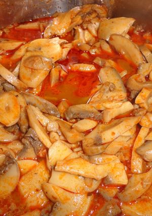 Gombapörkölt recept fotója
