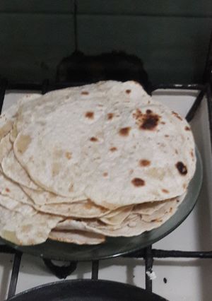 Una foto de Masa para tapas de tacos re fácil