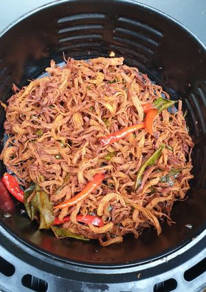 Hình của món Khô gà.