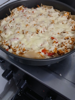 Una foto de Lasaña de pollo