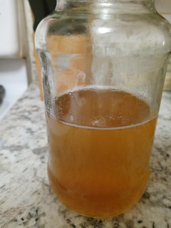 A picture of Homemade ghee.