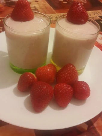 Recipe Banana &amp; strawberries smoothie recipe the So Delicious Makes you drool