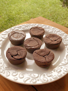 Una foto de Muffin de banana y chocolate