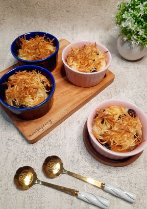 Foto resep Puding Roti