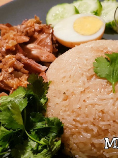 Foto resep Hainanese chicken rice / Nasi hainan
