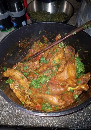 A picture of Kienyeji chicken.