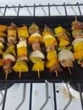 Souvlaki (Brochettes de cerdo)