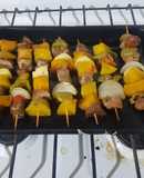 Souvlaki (Brochettes de cerdo)