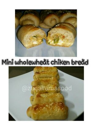A picture of Mini wholewheat chicken Bread.