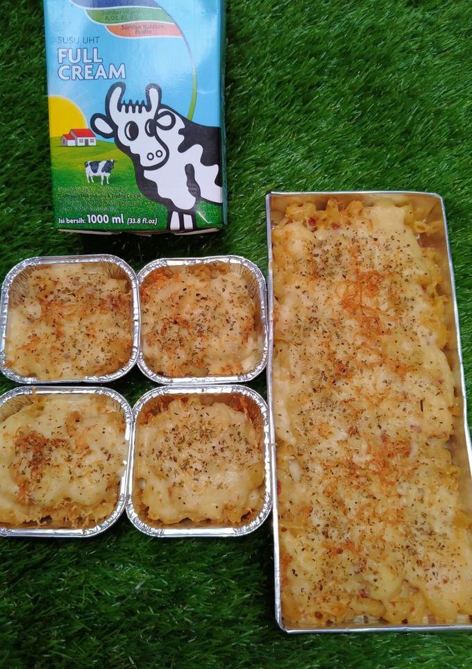 Foto resep Makaroni schotel simple enak creamy bisa panggang bisa kukus