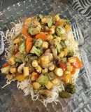 Veg pan fried noodles