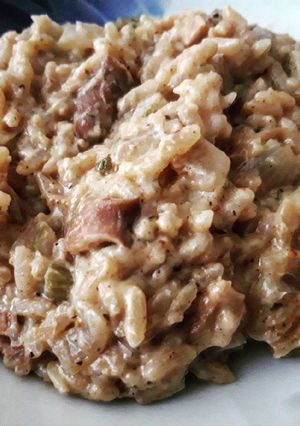 Une photo de Risotto aux pleurotes