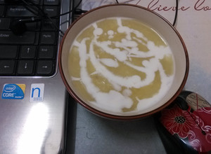 Hình của món Chè đậu xanh cốt dừa.