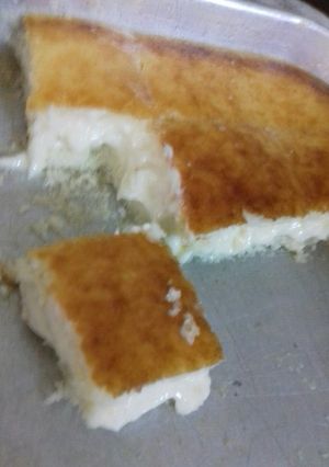 صورة لوصفة بسبوسة بالقشطة