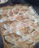 Tarta enrejada de manzana 🍎