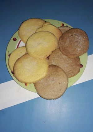Una foto de Galletitas de vainilla y chocolate