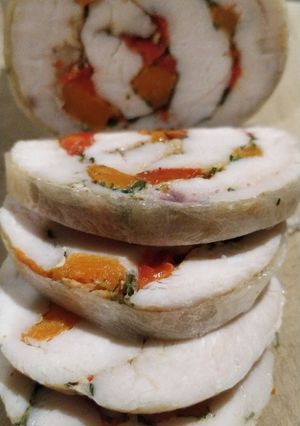 Una foto de Arrollado de pollo