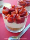 Vasito de cheesecake