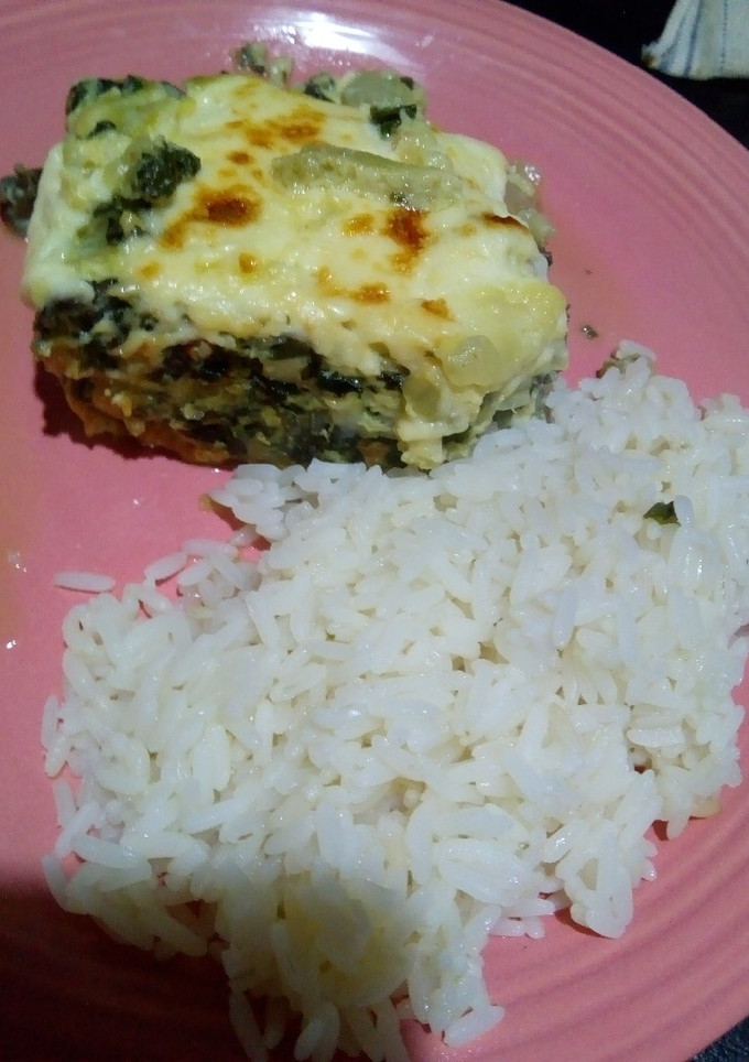 Una foto de Tortilla de acelga