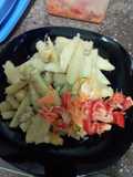 Garlic potato fries