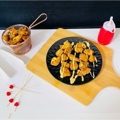 A picture of Air- Fryer Chicken Popcorn.