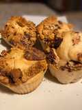 Muffin vegani uva e cioccolato