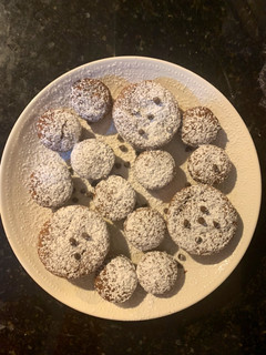 Una foto de Mini Cakes de guayaba y arándanos