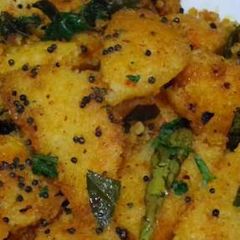 A picture of Masala idli.