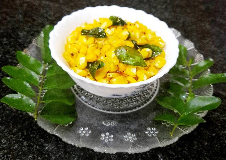 Recipe of Perfect Sweet corn sundal