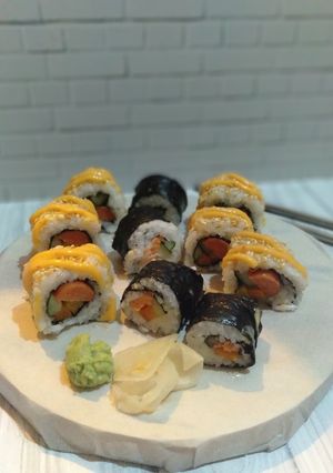 Foto resep Homemade Sushi Roll