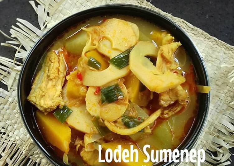 Lodeh Sumenep (versi Fibercreme) @dbas.foodtory